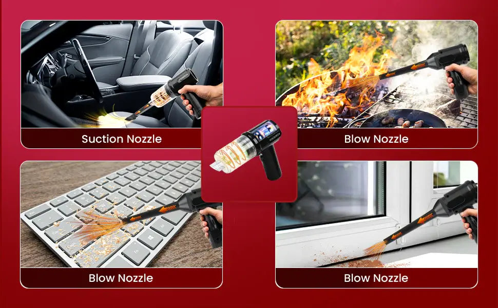 Volta Tech™ 3-in-1 Portable Vacuum Cleaner